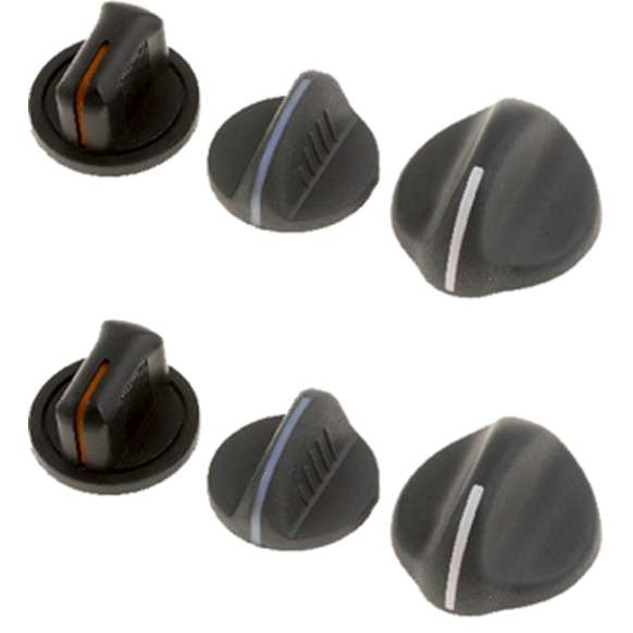 SET-RB76899-2 A/C Control Knob - Direct Fit, Set of 2