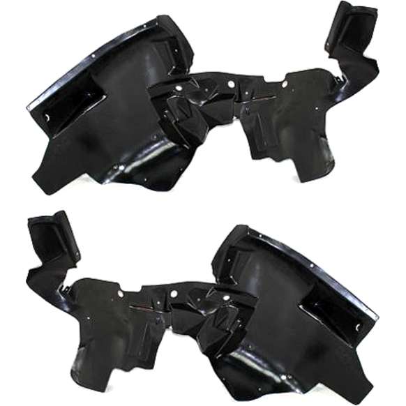 Front, Driver and Passenger Side, Fender Liner