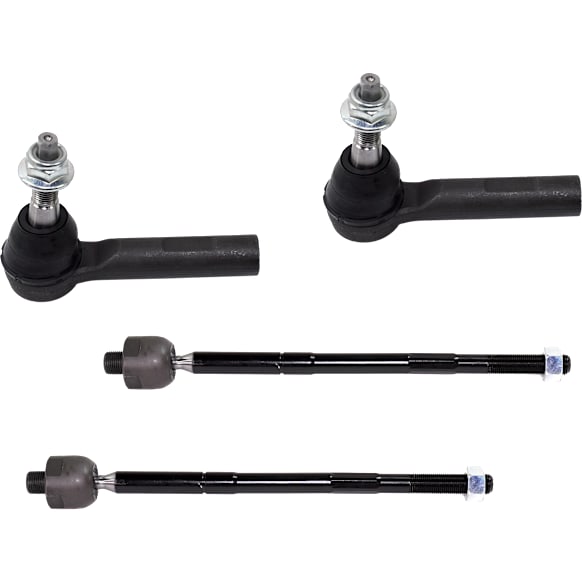 2015 Chrysler 300 - Front, Driver and Passenger Side, Inner and Outer Tie Rod End, Rear Wheel Drive, RWD