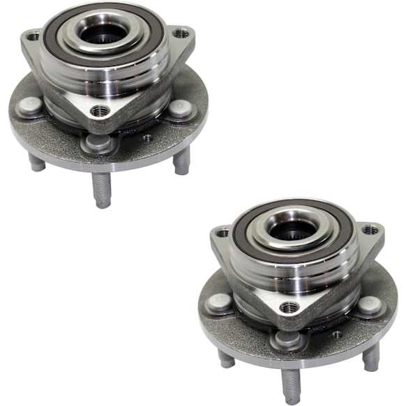 2014 Chevrolet Cruze - Front, Driver and Passenger Side Wheel Hub, With 16 (in) Wheels, 5 Lugs, With Bearing