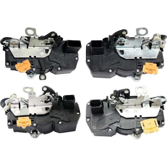2009 Saturn Aura - Front and Rear, Driver and Passenger Side Door Lock Actuator