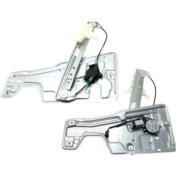 2009 Pontiac Torrent Base - Front, Driver and Passenger Side Power Window Regulator, With Motor, If Interior Handle Has 3 Bolts, Handle Tab/Bracket May Have To Be Modified/Bent