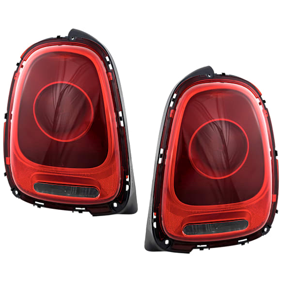 2018 Mini Cooper - Driver and Passenger Side Halogen Tail Light, With bulb(s), OE Replacement, CAPA Certified