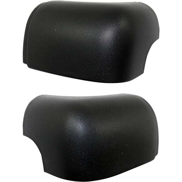 Rear, Driver and Passenger Side Bumper End, Primed Steel