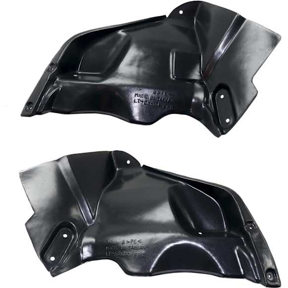 2015-2018 Ram 1500 - Front, Driver and Passenger Side, Front Section Fender Liners
