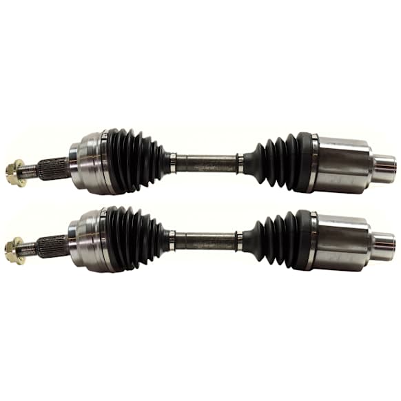2010 Dodge Ram 1500 - Front, Driver and Passenger Side Axle Assembly,  Supplied with Standard Neoprene Outboard Boot, New, 4WD, 3.7L 6Cyl
