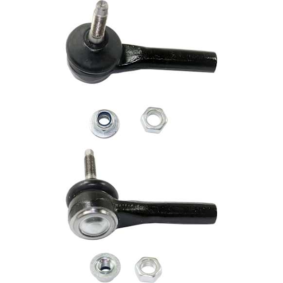 Front, Driver and Passenger Side, Outer Tie Rod Ends