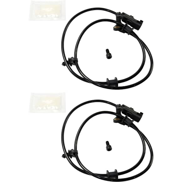 Front, Driver and Passenger Side ABS Speed Sensor Set of 2