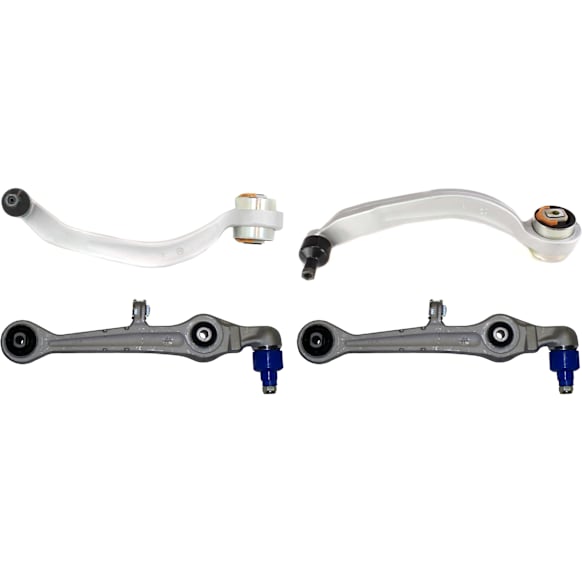 Front, Driver and Passenger Side, Lower, Frontward Control Arm
