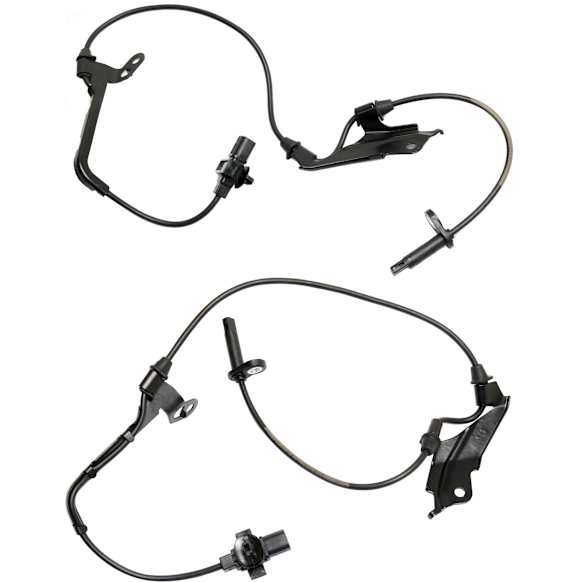 Front, Driver and Passenger Side ABS Speed Sensors
