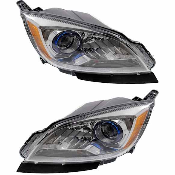 2016 Buick Verano - Driver and Passenger Side Halogen Headlight, With bulb(s), OE Replacement