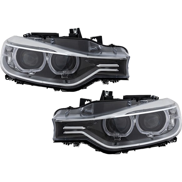 2012 BMW 335i - Driver and Passenger Side HID/Xenon Without bulb(s), Sedan, For Models Without Adaptive Headlights, OE Replacement