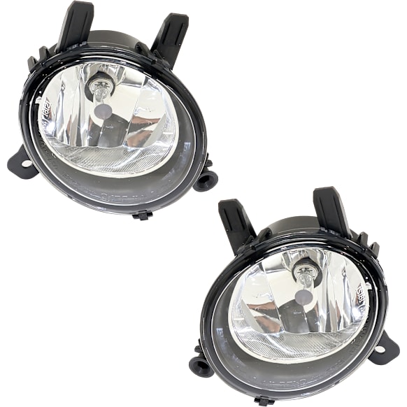 Front, Driver and Passenger Side Fog Lights, With bulb(s), Halogen, CAPA CERTIFIED