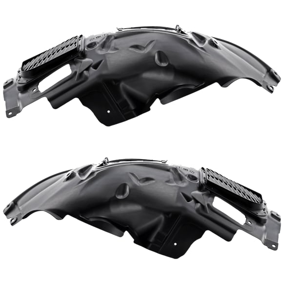 2014 BMW 320i Base - Front, Driver and Passenger Side, Upper Section Fender Liner, For Sport Line, Shadow Sport Edition and M Sport Line Models, CAPA Certified