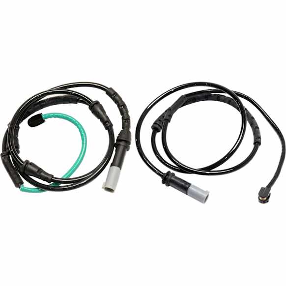 Front and Rear Brake Pad Sensors, 4.4L Engine