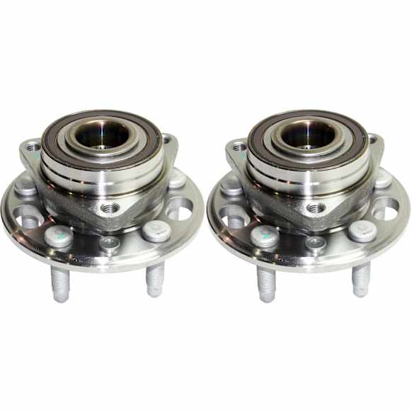 2015 Chevrolet Equinox - Front, Driver and Passenger Side Wheel Hub, 5 Lugs, With Bearing