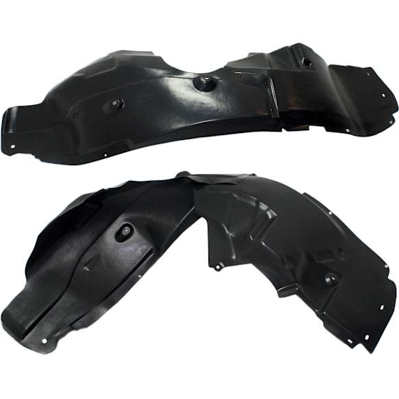 Front, Driver and Passenger Side, Fender Liner