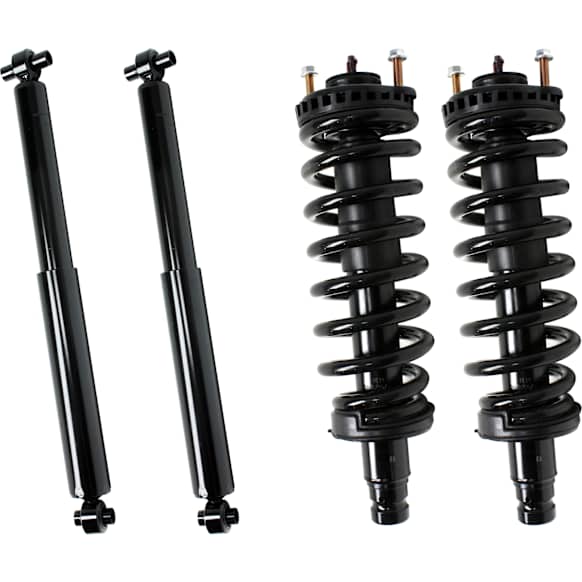 2006 Chevrolet Trailblazer EXT - Front and Rear, Driver and Passenger Side Shock and Fully Loaded Strut