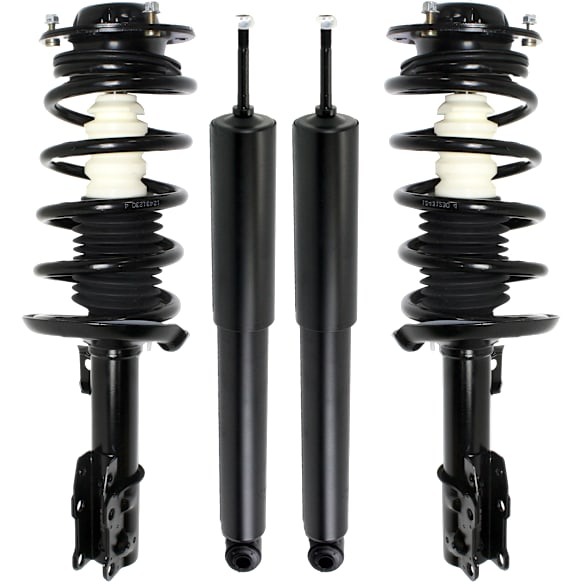 2008 Saturn Aura - Front and Rear, Driver and Passenger Side Shock and Fully Loaded Strut