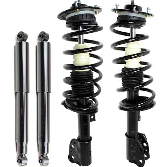 2006 Pontiac Torrent - Front and Rear, Driver and Passenger Side Shock and Fully Loaded Strut