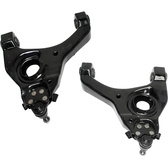 Front, Driver and Passenger Side, Lower Control Arms, With Ball Joint Assembly, For Models With Front Coil Springs, Rear Wheel Drive