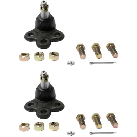 Front, Driver and Passenger Side, Lower Ball Joints