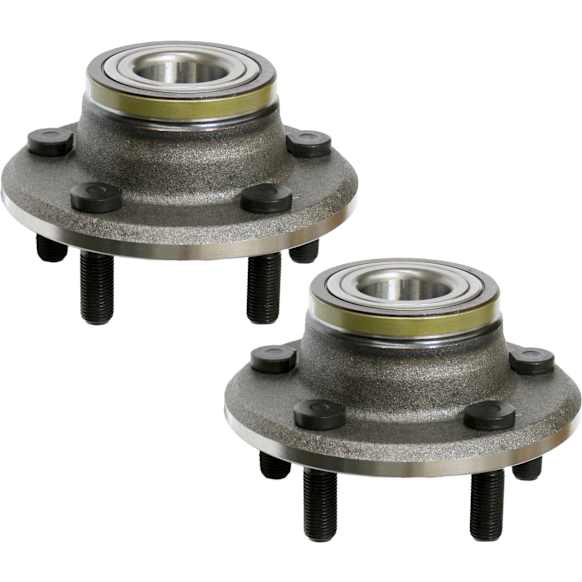 2011 Dodge Challenger R/T - Front Wheel Hub, 5 Lugs, With Bearing