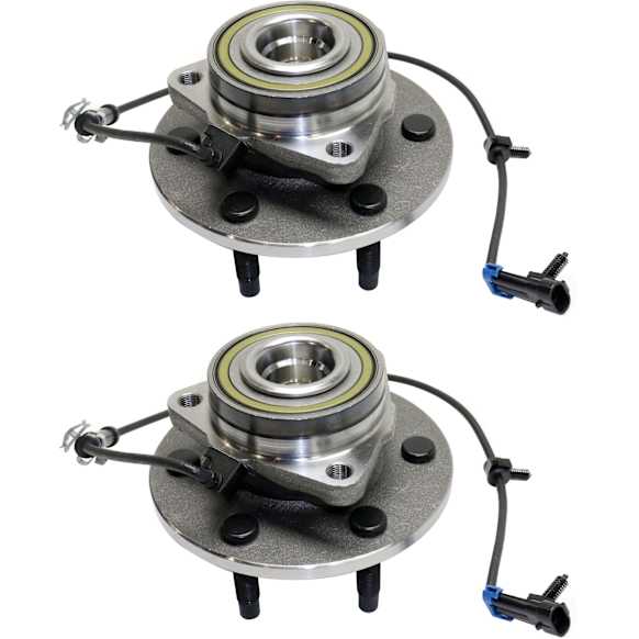 2005 Chevrolet Tahoe - Front Wheel Hub,  with 6 Stud Hub, RWD, 6 Lugs, With Bearing, With Sensor