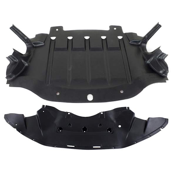 2012 Chrysler 300 - 2-Piece Kit Front and Center Engine Splash Shield,  Includes (2) Engine Splash Shield