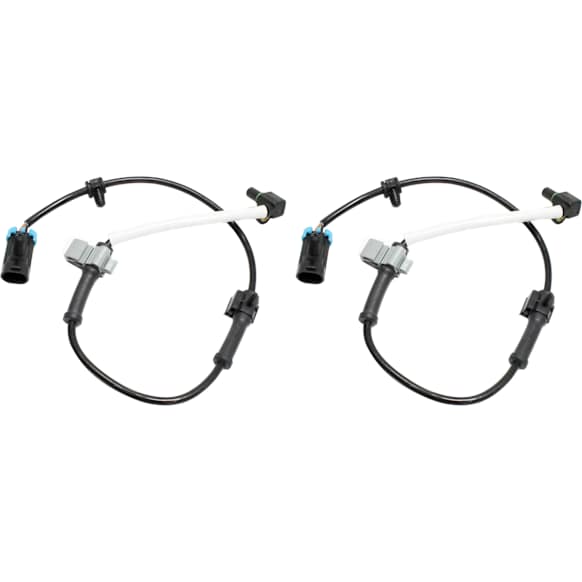 Front, Driver and Passenger Side ABS Speed Sensor Set of 2