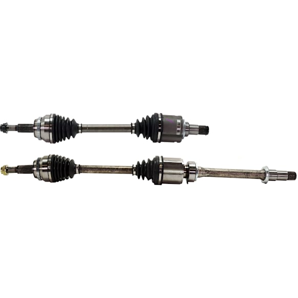 Front, Driver and Passenger Side Axle Assemblies, Automatic Transmission