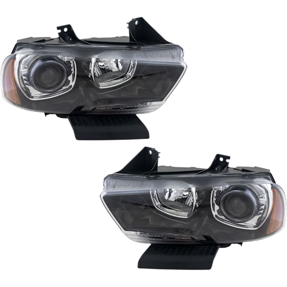 2013 Dodge Charger - Driver and Passenger Side HID/Xenon Headlight, With bulb(s), OE Replacement