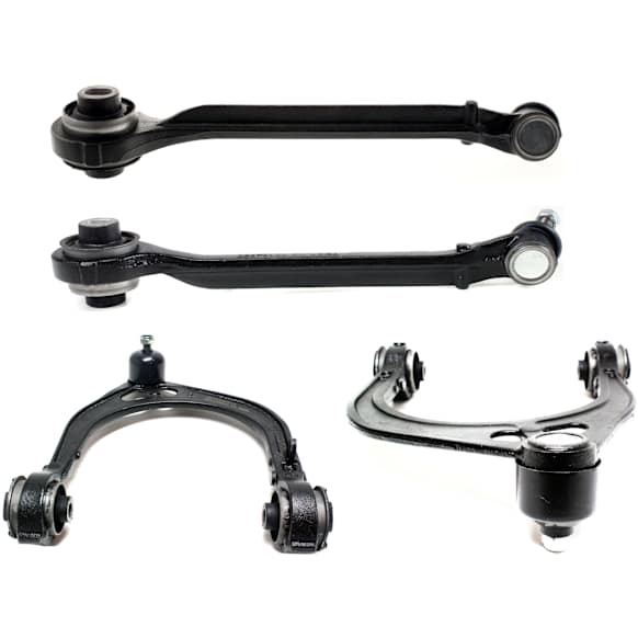 Front, Driver and Passenger Side, Upper and Lower Control Arm, RWD, Change Left & Right at Same Time