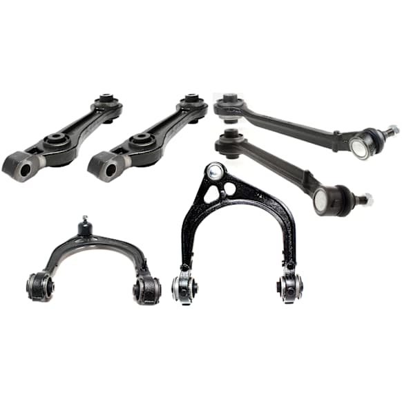 Front, Driver and Passenger Side, Upper and Lower, Control Arm, RWD, Change Left & Right at Same Time