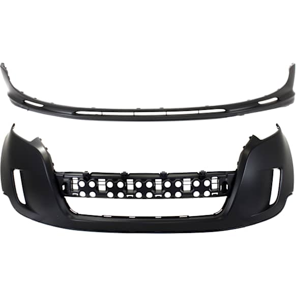 2011 Ford Edge - Front, Upper and Lower Primed Bumper Cover