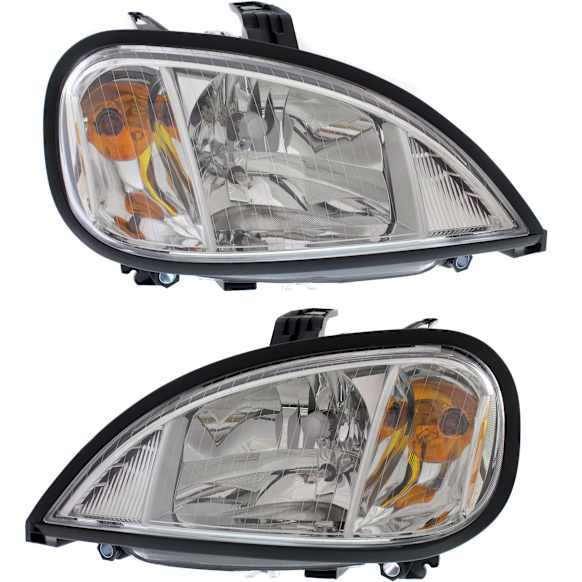 2010 Freightliner Columbia - Driver and Passenger Side Halogen Headlight, With bulb(s), OE Replacement