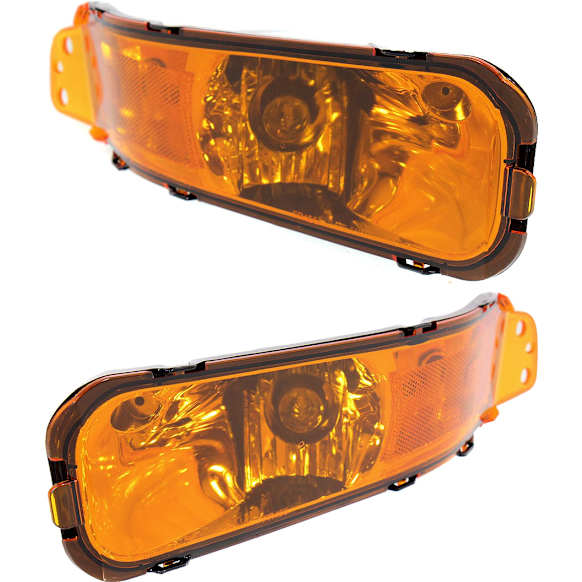 Front, Driver and Passenger Side Turn Signal Light, With bulb(s)