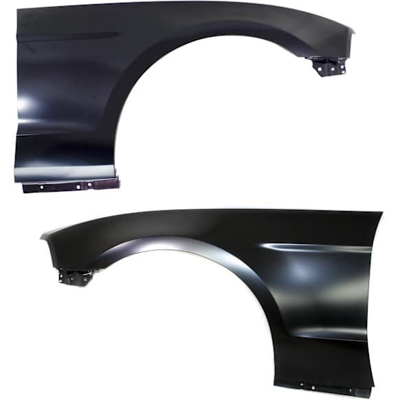 2013 Ford Mustang Base - Front, Driver and Passenger Side Fender, For Models With California Edition, CAPA Certified