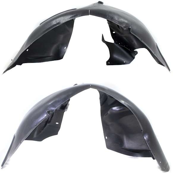 2013-2019 Ford Police Interceptor Sedan - Front, Driver and Passenger Side, Fender Liner