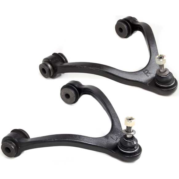 Front, Driver and Passenger Side, Upper Control Arms