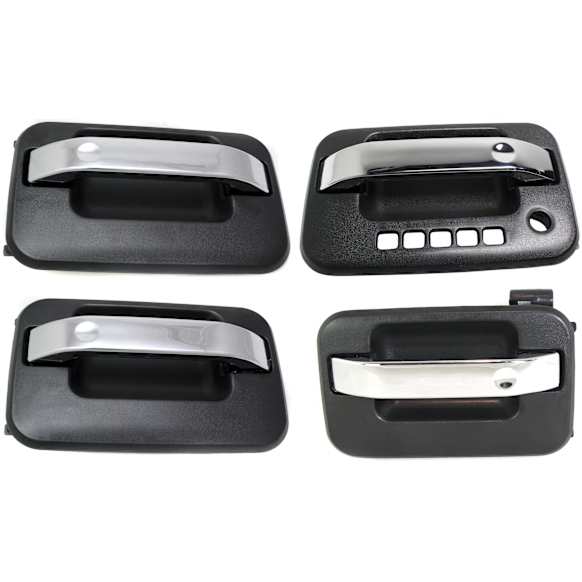 2014 Ford F-150 - Front and Rear, Driver and Passenger Side Exterior Door Handle, Crew Cab Pickup