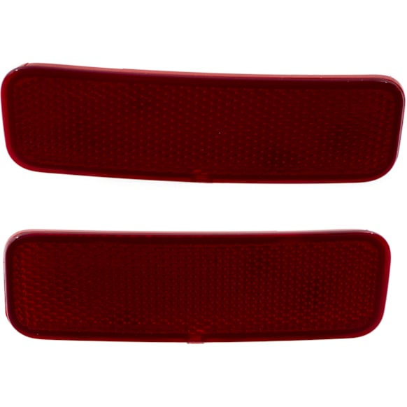 2023 Ford Transit Connect - Rear, Driver and Passenger Side Bumper Reflector, Mini Passenger Van, CAPA Certified