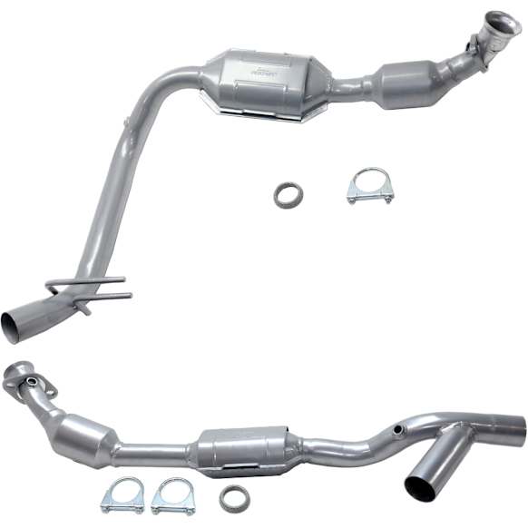 1999 Lincoln Navigator - Front, Driver and Passenger Side Catalytic Converter, 5.4L 8Cyl, Federal EPA Standard, 46-State Legal (Cannot ship to CA, CO, NY or ME), Eng Vin: A, DOHC, 4WD, Direct Replacement Series