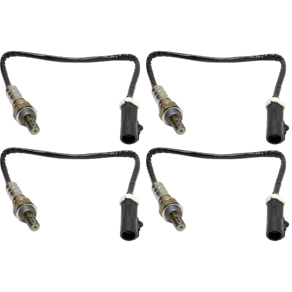 Oxygen Sensors, Set of 4, 4-wire, Heated