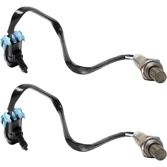 After Catalytic Converter, Driver and Passenger Side Oxygen Sensors, 4-wire