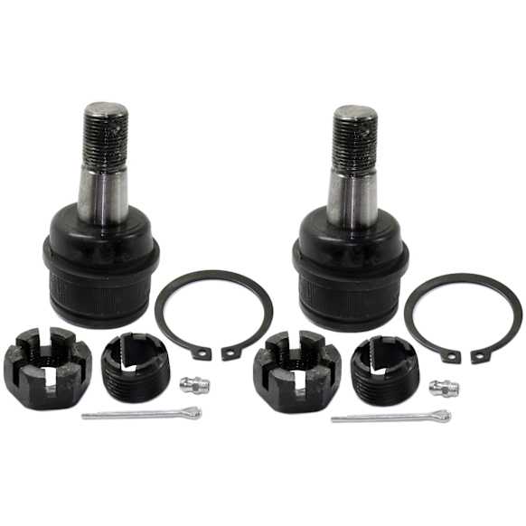 Front, Driver and Passenger Side, Upper Ball Joints