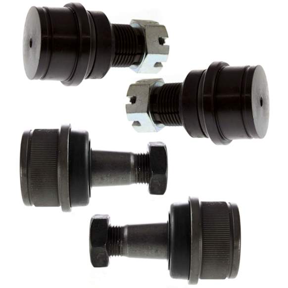 Front, Driver and Passenger Side, Upper and Lower Ball Joints