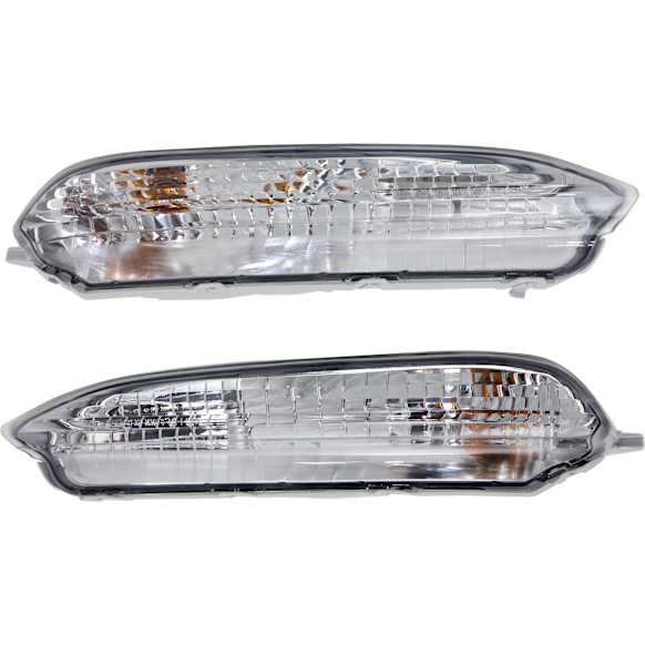 Front, Driver and Passenger Side Turn Signal Light, With bulb(s)
