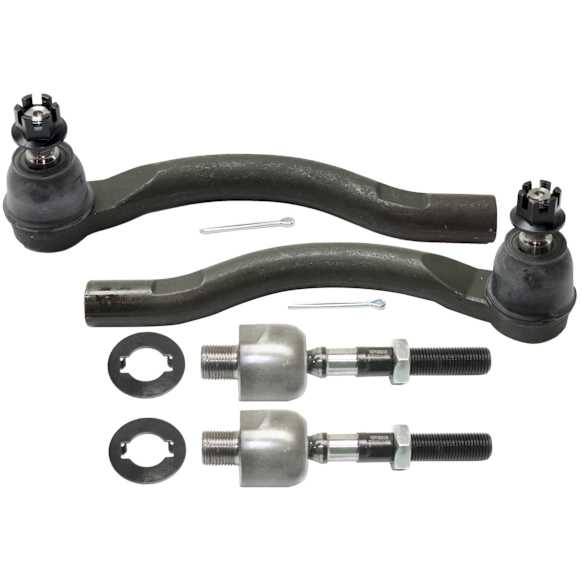 2006 Acura TL - Front, Driver and Passenger Side, Inner and Outer Tie Rod End