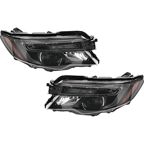 2018 Honda Ridgeline - Driver and Passenger Side LED Headlight, With bulb(s), OE Replacement